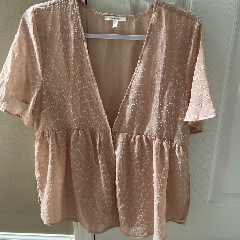 Maurice's Women's Blush Top
